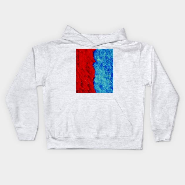 Fire and Water Kids Hoodie by Tovers